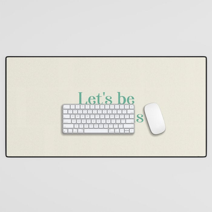 Let's Be Mermaids Desk Mat Gallery Image 1