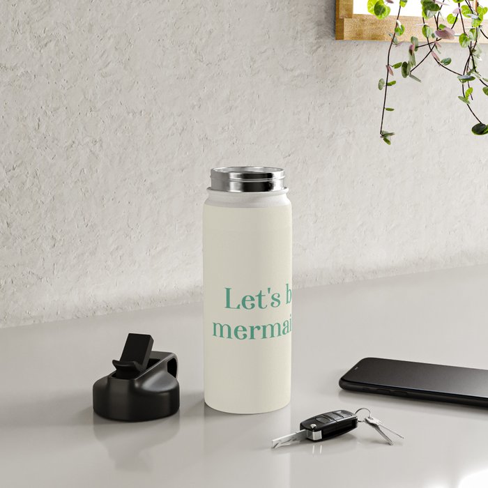 Let's Be Mermaids Water Bottle Gallery Image 4