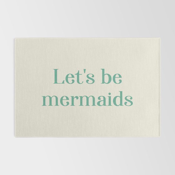 Let's Be Mermaids Rug Gallery Image 2