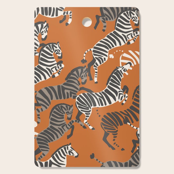 Zebra Race Cutting Board Gallery Image 1