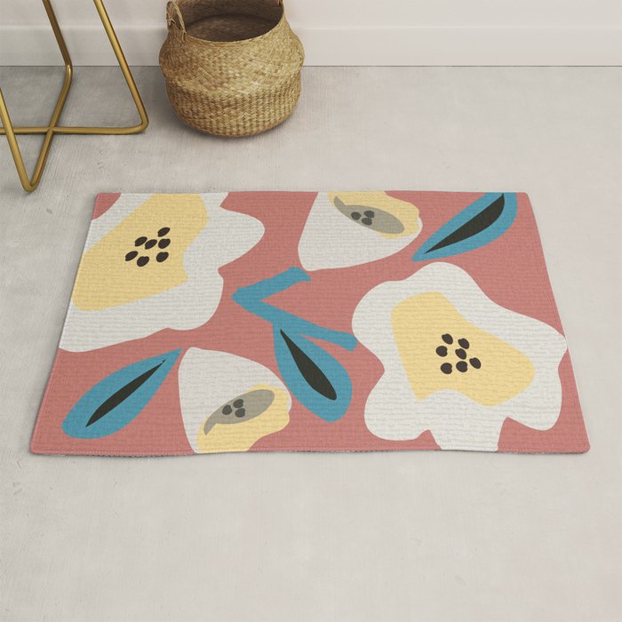 Huge Blooms Rug Gallery Image 1
