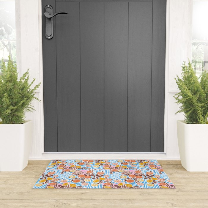 Citrus Fusion Extravaganza Welcome Mat Gallery Image 3