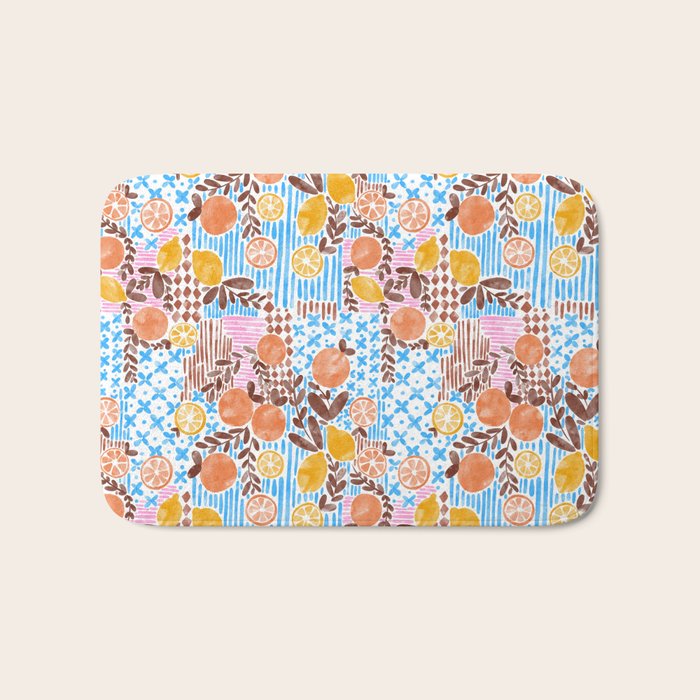 Citrus Fusion Extravaganza Bath Mat Gallery Image 1