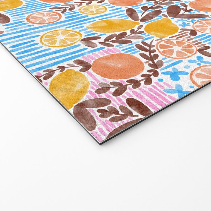 Citrus Fusion Extravaganza Welcome Mat Gallery Image 2