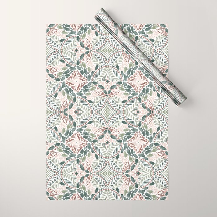 Jungle Charm Artistic Medley Wrapping Paper Gallery Image 1
