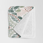 Jungle Charm Artistic Medley Throw Blanket Gallery Image 3