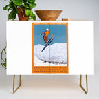 1927 Chamonix - Mont Blanc France Ski Championship Poster Credenza Gallery Image 1