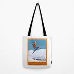 1927 Chamonix - Mont Blanc France Ski Championship Poster Tote Bag Gallery Image 2