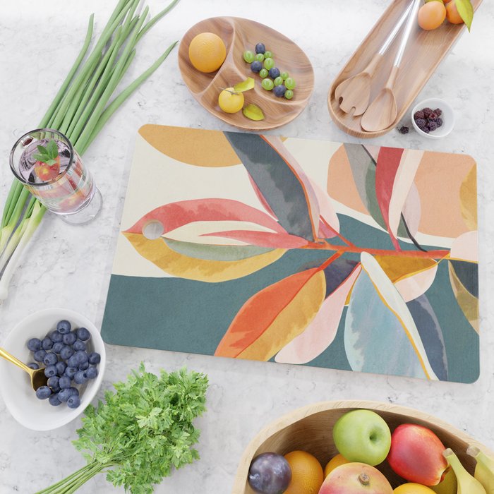 Colorful Branching Out 01 Cutting Board Gallery Image 2