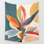 Colorful Branching Out 01 Wall Tapestry Gallery Image 4