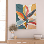 Colorful Branching Out 01 Wall Tapestry Gallery Image 2