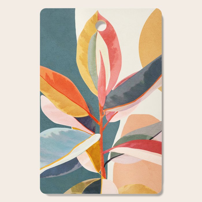 Colorful Branching Out 01 Cutting Board Gallery Image 1