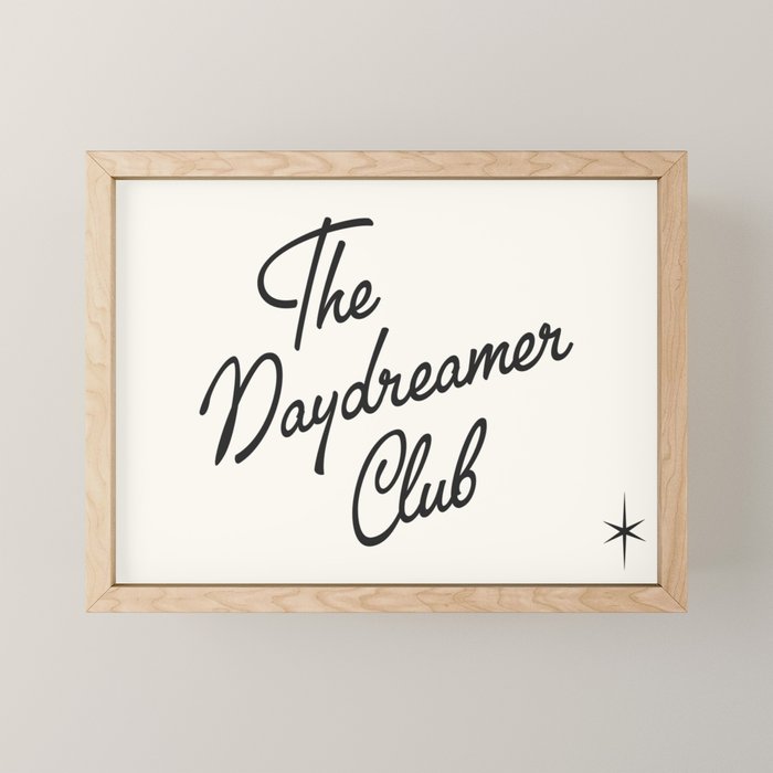 The Daydreamer Club Mini Art Print Gallery Image 1