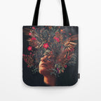 Kissing Rosa Tote Bag Gallery Image 1