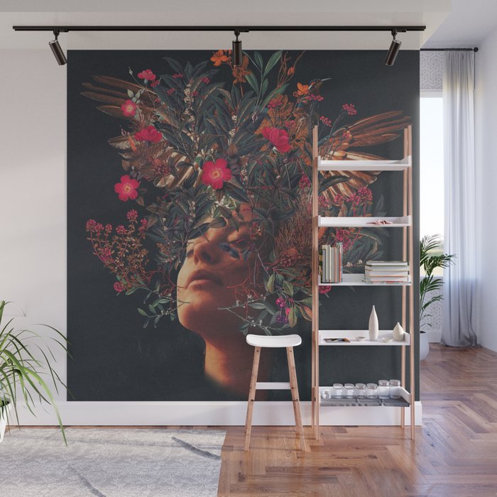 Kissing Rosa Wall Mural Gallery Image 1