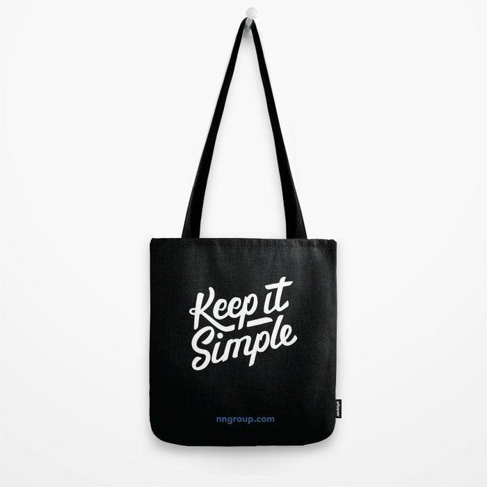 Keep It Simple Tote Bag Gallery Image 2