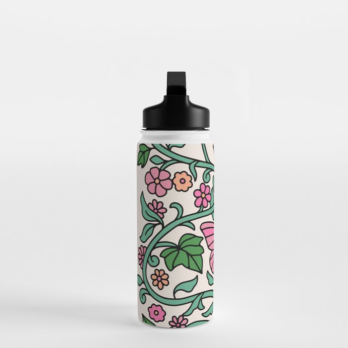 Pink Ivy Water Bottle Gallery Image 3