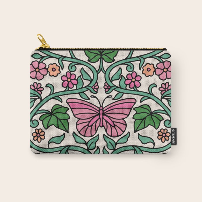 Pink Ivy Carry All Pouch Gallery Image 1