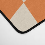 Orange, Yellow & Pink  Swirl Checker Desk Mat Gallery Image 4