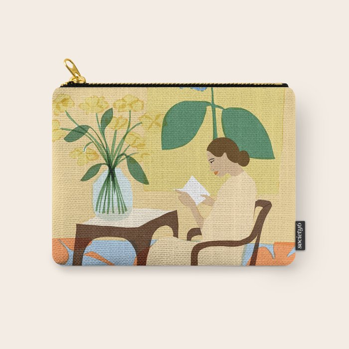 Flowers in our house Carry All Pouch Gallery Image 1