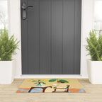 Flowers in our house Welcome Mat Gallery Image 3