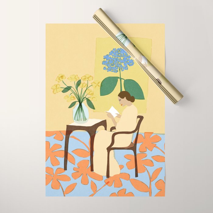 Flowers in our house Wrapping Paper Gallery Image 1