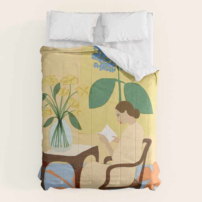 Flowers in our house Comforter Gallery Image 6