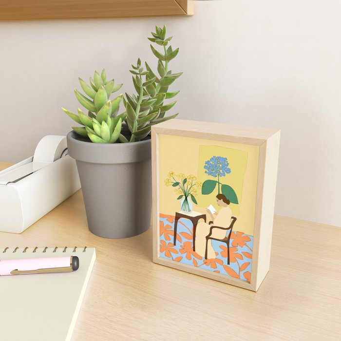 Flowers in our house Mini Art Print Gallery Image 2