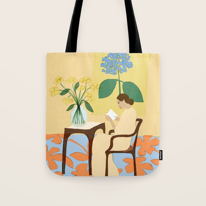Flowers in our house Tote Bag Gallery Image 1