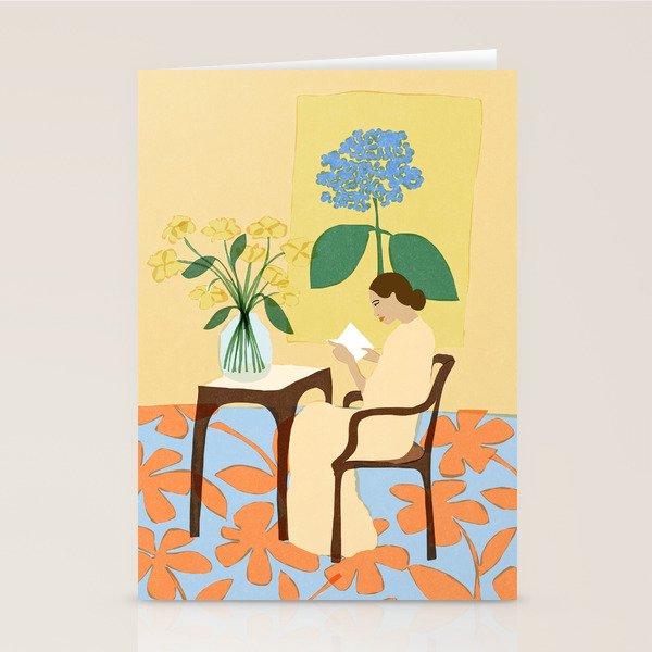 Flowers in our house Stationery Card Gallery Image 1
