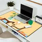 Flowers in our house Desk Mat Gallery Image 2