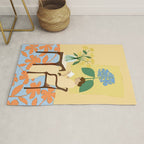 Flowers in our house Rug Gallery Image 1