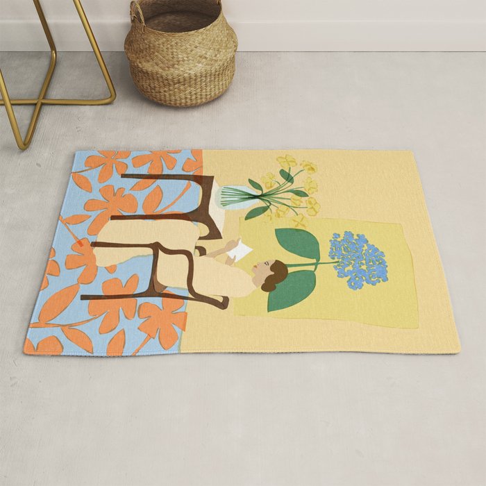 Flowers in our house Rug Gallery Image 1