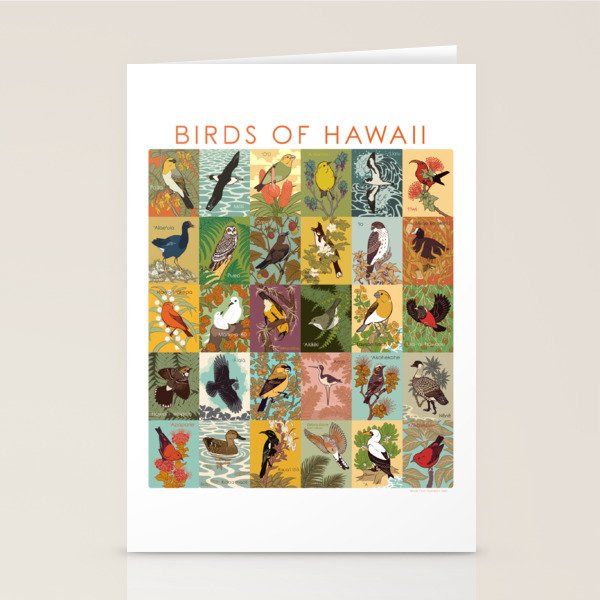 Birds of Hawaii Stationery Card Gallery Image 2