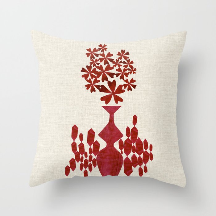 Diamond Blossom Throw Pillow Gallery Image 6
