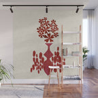 Diamond Blossom Wall Mural Gallery Image 1