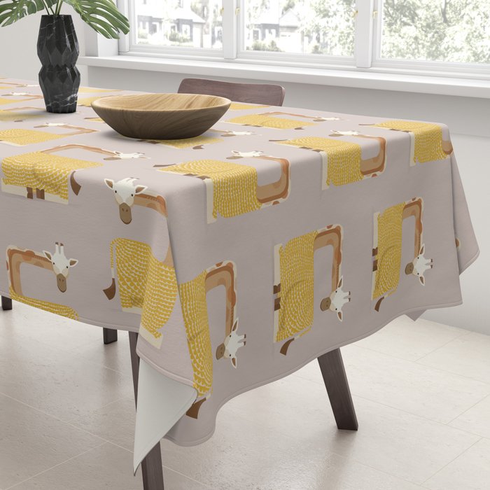 Whimsical Giraffe Tablecloth Gallery Image 3