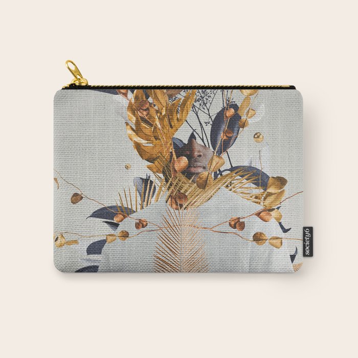 Silence and Simplicity Carry All Pouch Gallery Image 1