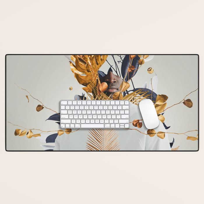 Silence and Simplicity Desk Mat Gallery Image 1