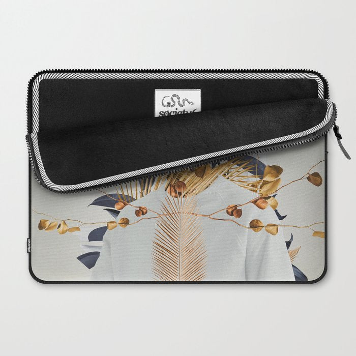 Silence and Simplicity Laptop Sleeve Gallery Image 2