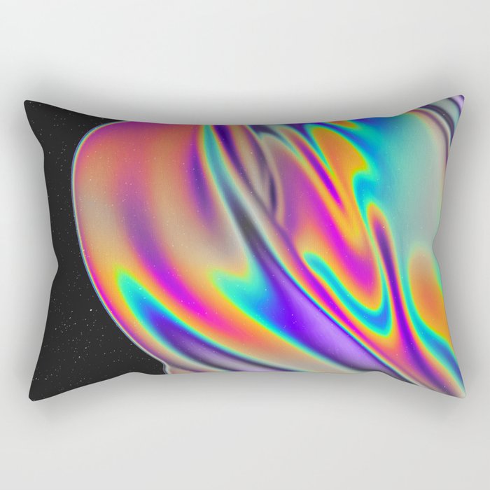 NOSTALGIA OF THE UNKNOWN Rectangular Pillow Gallery Image 2