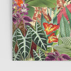 Vintage Tropical Eden on Yellow Poster Gallery Image 3