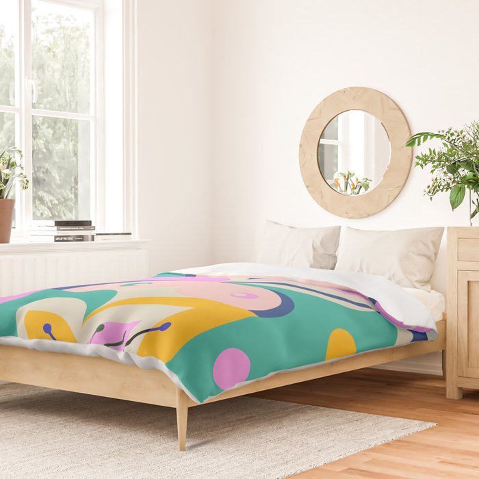 Flower Girls Duvet Cover Gallery Image 2