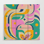 Flower Girls Wood Wall Art Gallery Image 1