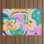 Flower Girls Outdoor Rug Gallery Image 1