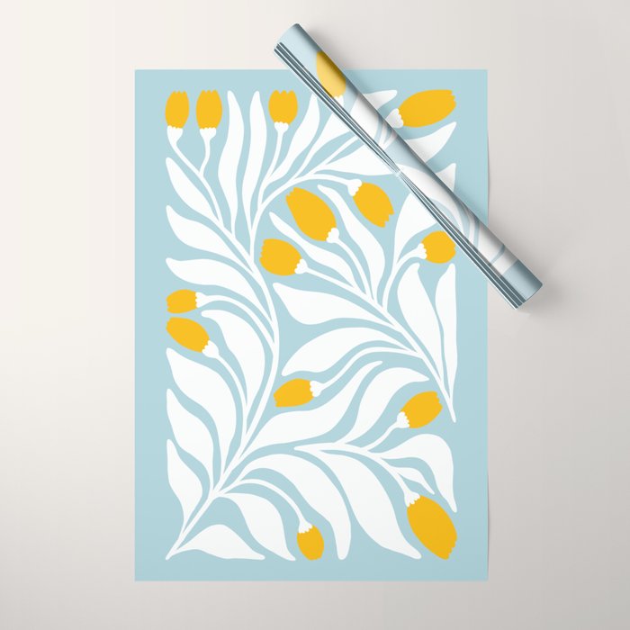 French Tulips Wrapping Paper Gallery Image 1