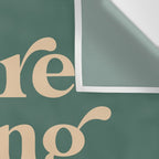 YOUâRE DOING GREAT BITCH vintage green cream Wall Tapestry Gallery Image 3