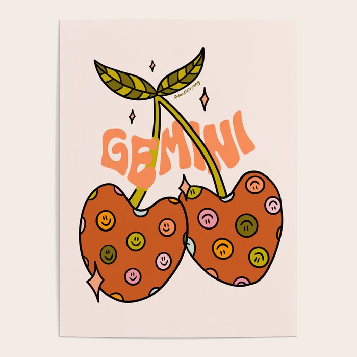 Gemini Cherries Poster Gallery Image 4