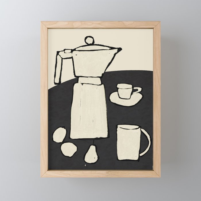Coffee Time 2 Mini Art Print Gallery Image 1