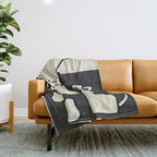Coffee Time 2 Throw Blanket Gallery Image 1